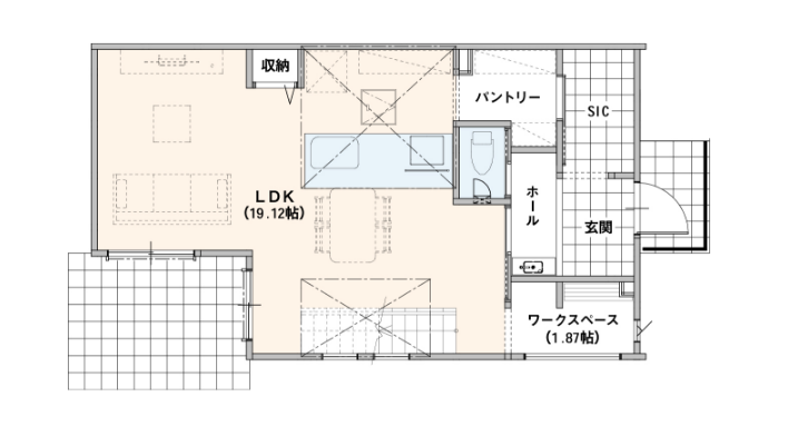 スケルトン階段PLANのイメージ画像5-2